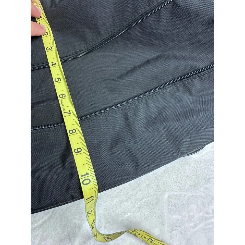 Baggallini Overnight Expandable Laptop Tote Large Black RFID Wristlet Travel Bag